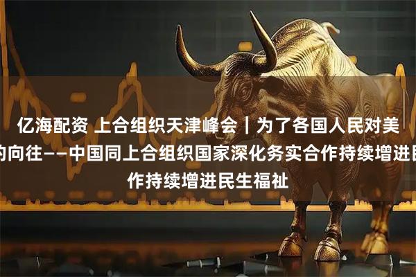 亿海配资 上合组织天津峰会|为了各国人民对美好生活的向往——中国同上合组织国家深化务实合作持续增进民生福祉